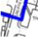 Key guide to the boundary line used to demonstrate the Town Centre boundary