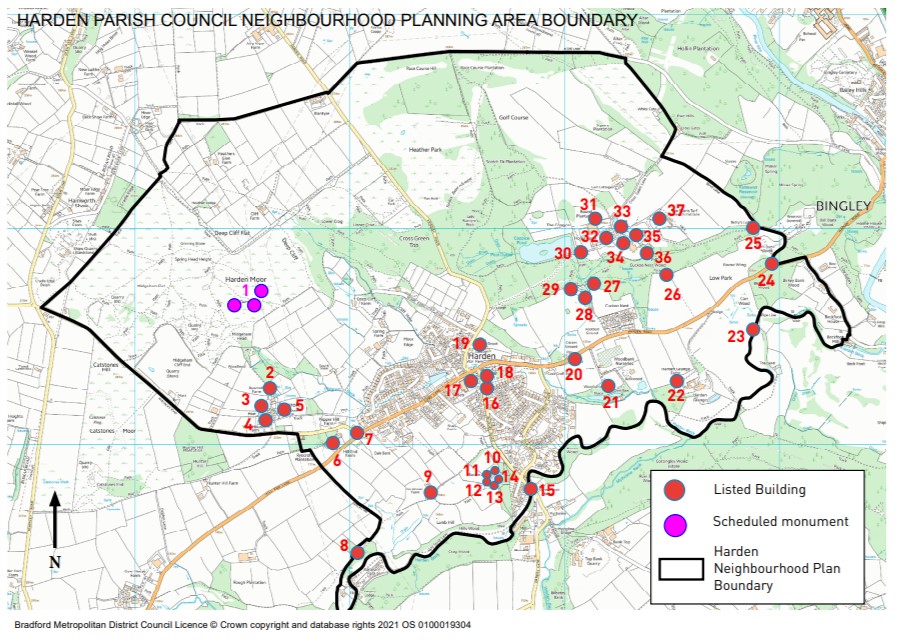 Listed buildings and scheduled monuments