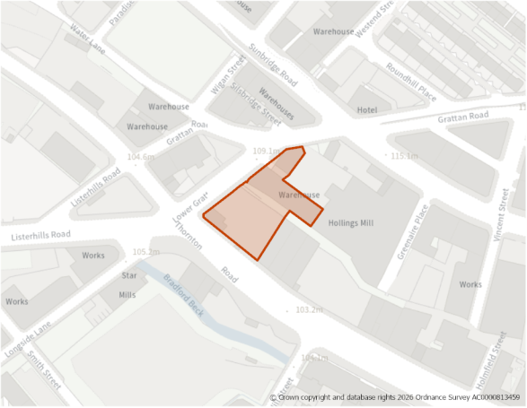 This is a map showing the boundary of housing allocation site H231.