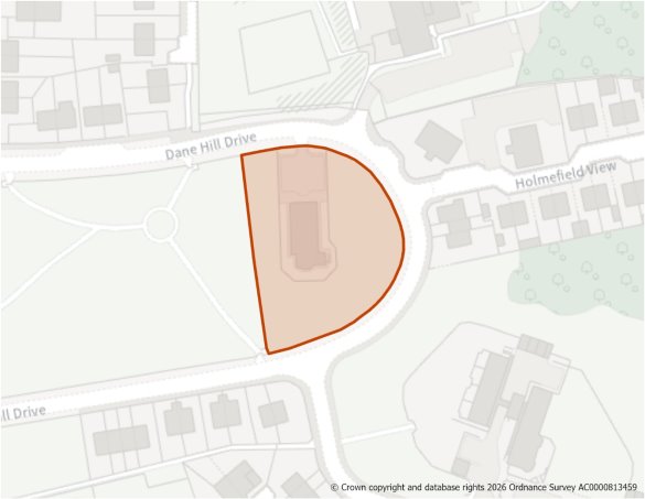 This is a map showing the boundary of housing allocation site H962.