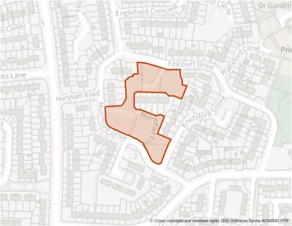 This is a map showing the boundary of housing allocation site H976.