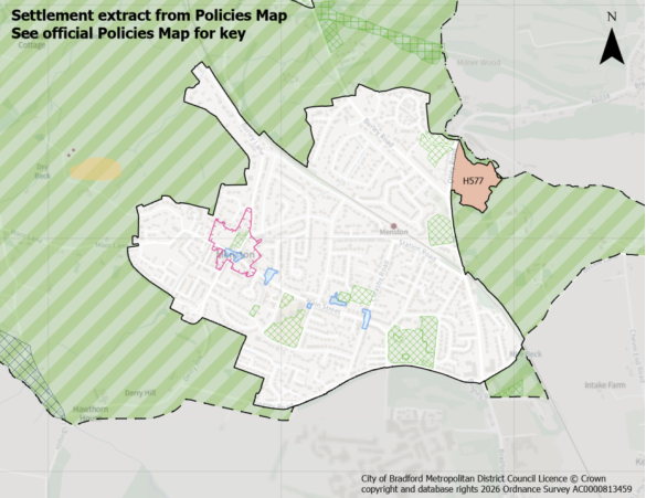 Menston Settlement Policies Plan