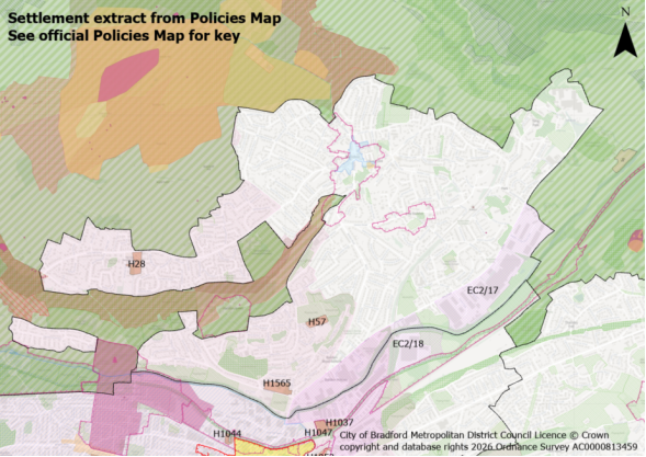 Baildon Settlement Policies Plan