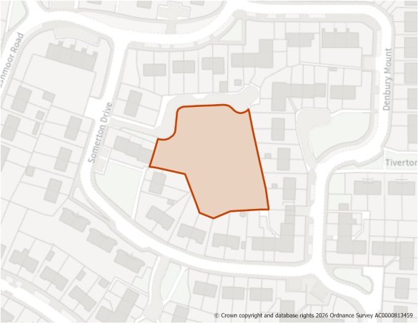 This is a map showing the boundary of housing allocation site H992.