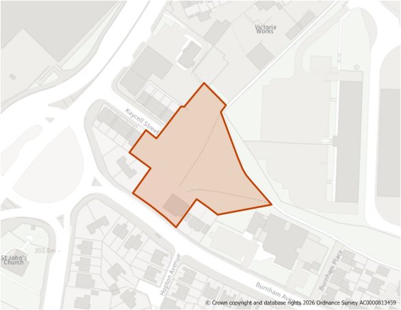 This is a map showing the boundary of housing allocation site H993.