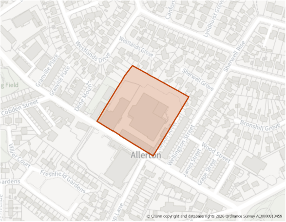 This is a map showing the boundary of housing allocation site H789