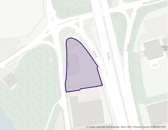 This is a map showing the boundary of employment allocation site E34.