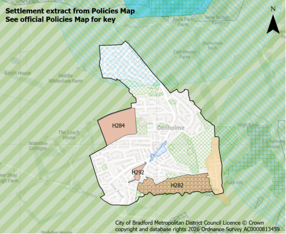 Denholme Settlement Policies Plan